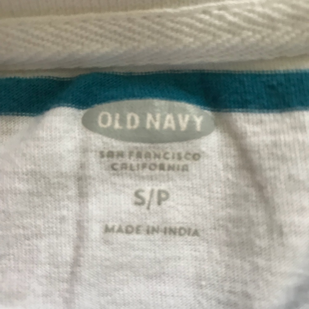 Old Navy striped polo t-shirt - Picture 4 of 5